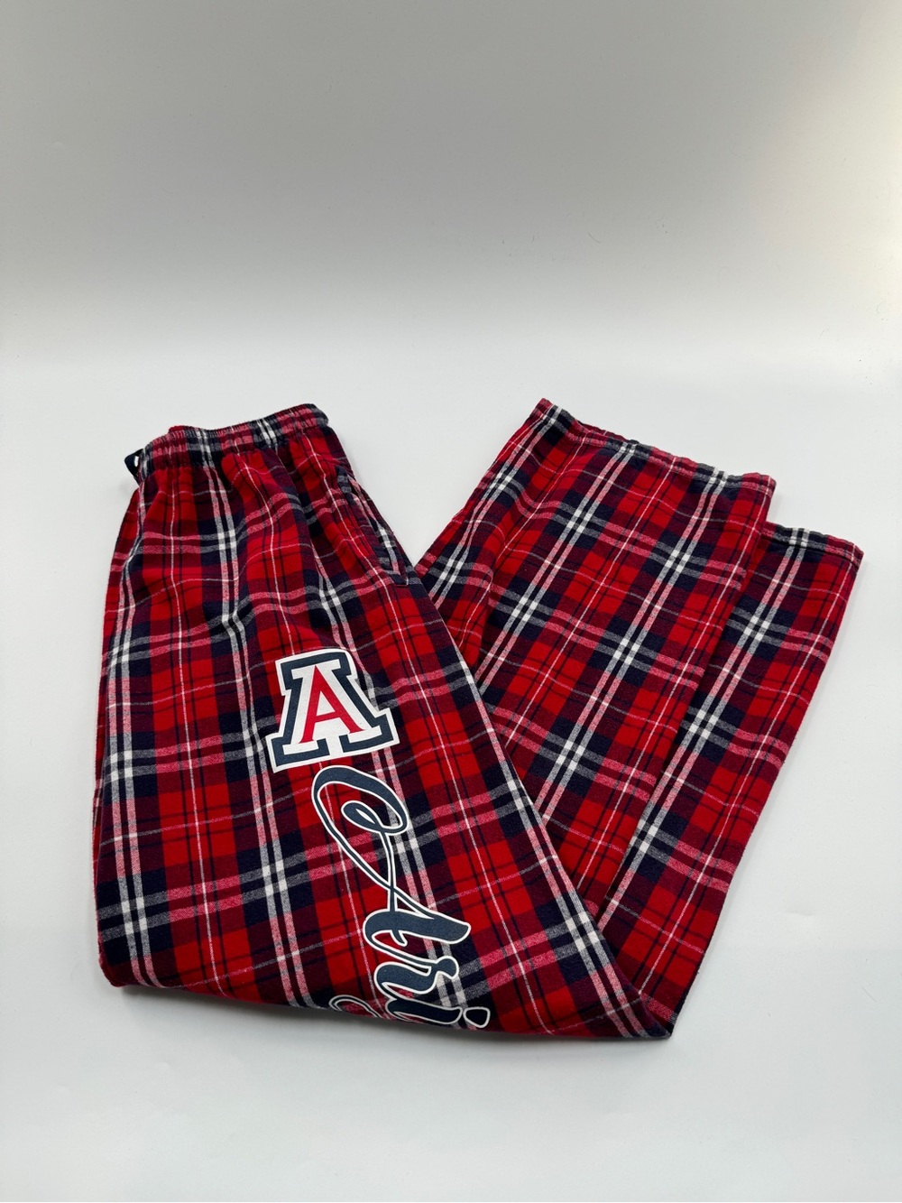 Boxercraft Arizona Wildcats Plaid Flannel Lounge Pants – Unisex 100% Cotton
